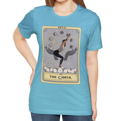 Yoga Pose The Chair Tarot Card Shirt