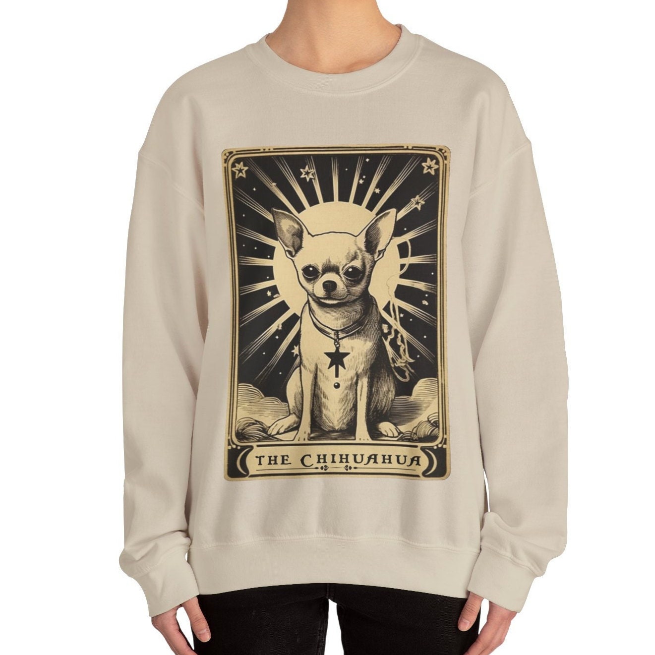 The Chihuahua Tarot Card Sweatshirt