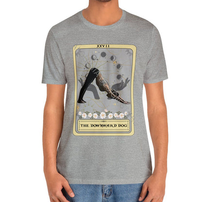 Yoga Pose, The Downward Dog Tarot Card Shirt