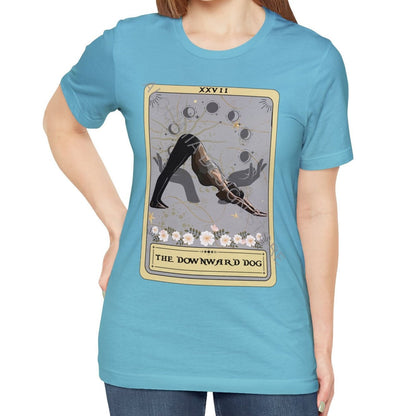 Yoga Pose, The Downward Dog Tarot Card Shirt