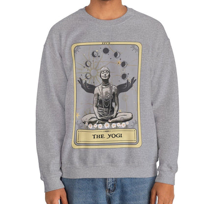 The Yogi Tarot Card Sweatshirt, Yoga Pose