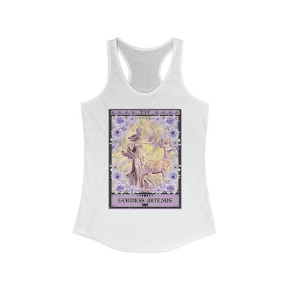 The Goddess Artemis Tarot Card Tank Top