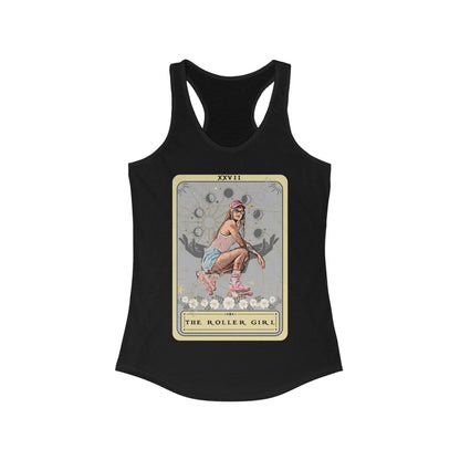 The Roller Girl Tarot Card Tank Top, Roller Blading