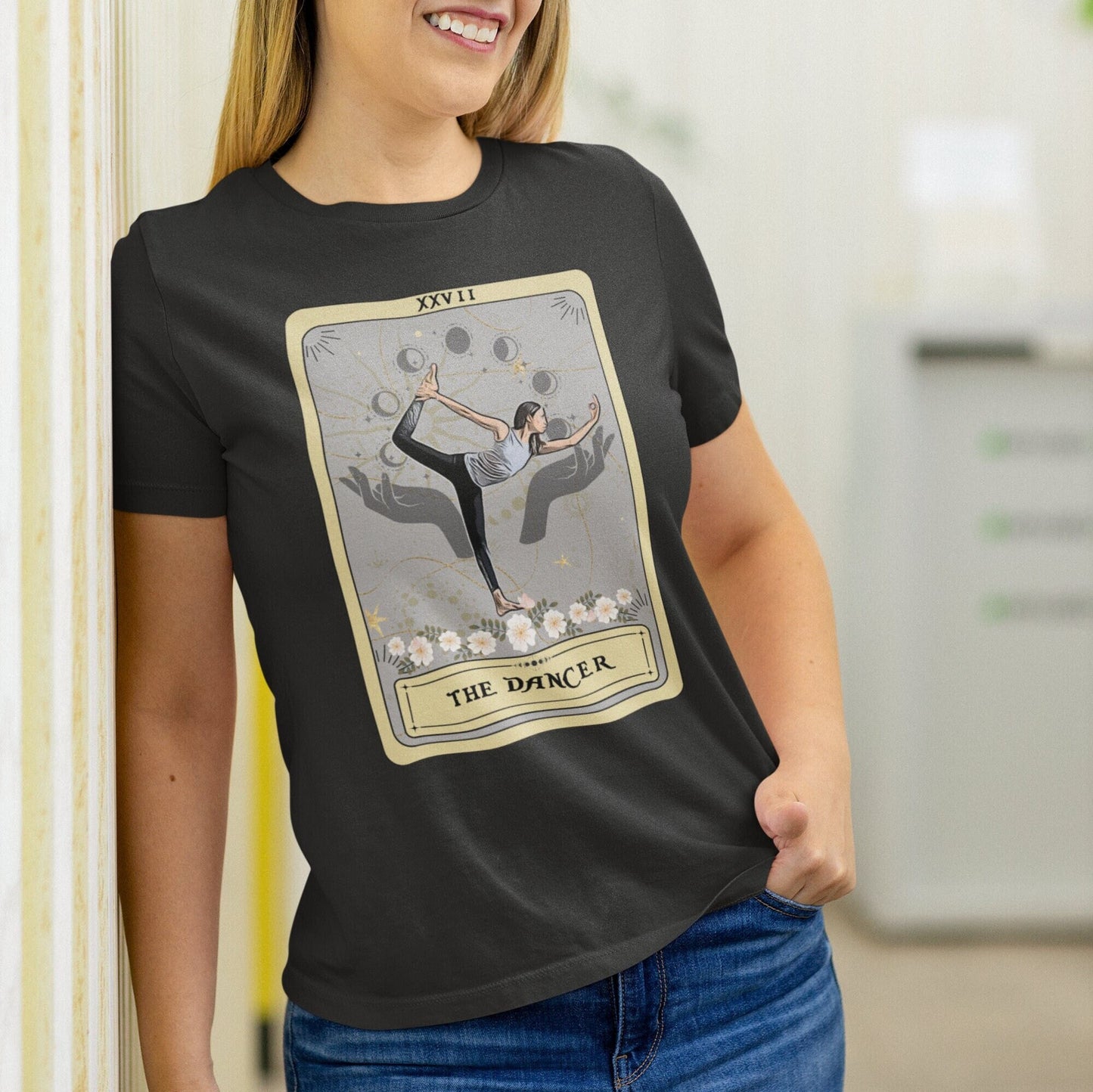 Yoga Pose, The Dancer Tarot Card Shirt