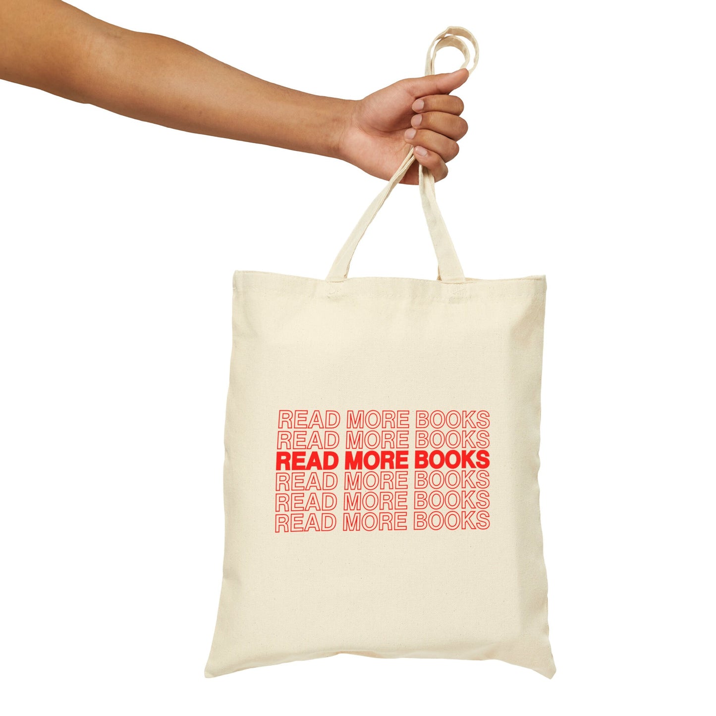 Read More Books Tote Bag, 15" x 16"