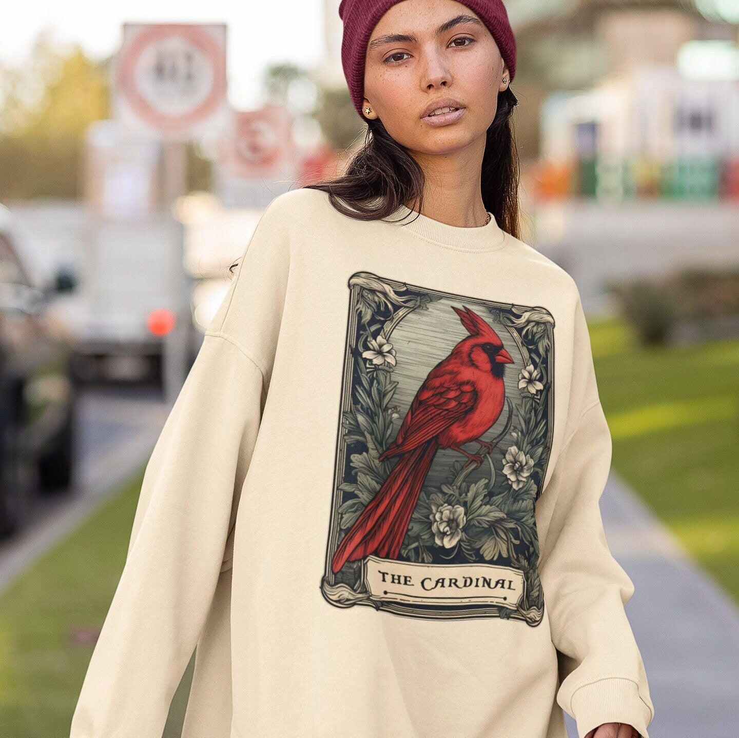 The Cardinal Tarot Card Sweatshirt
