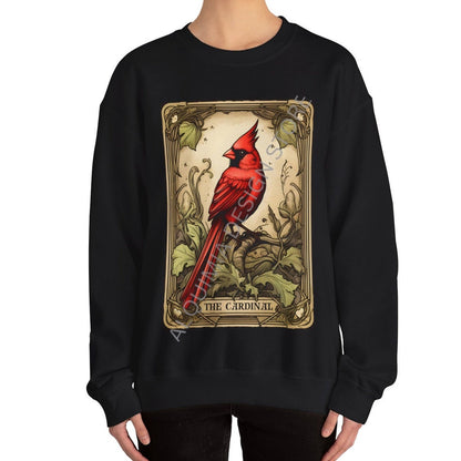 The Cardinal Bird Tarot Card Sweatshirt