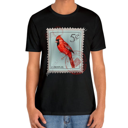 Cardinal Post Stamp Shirt