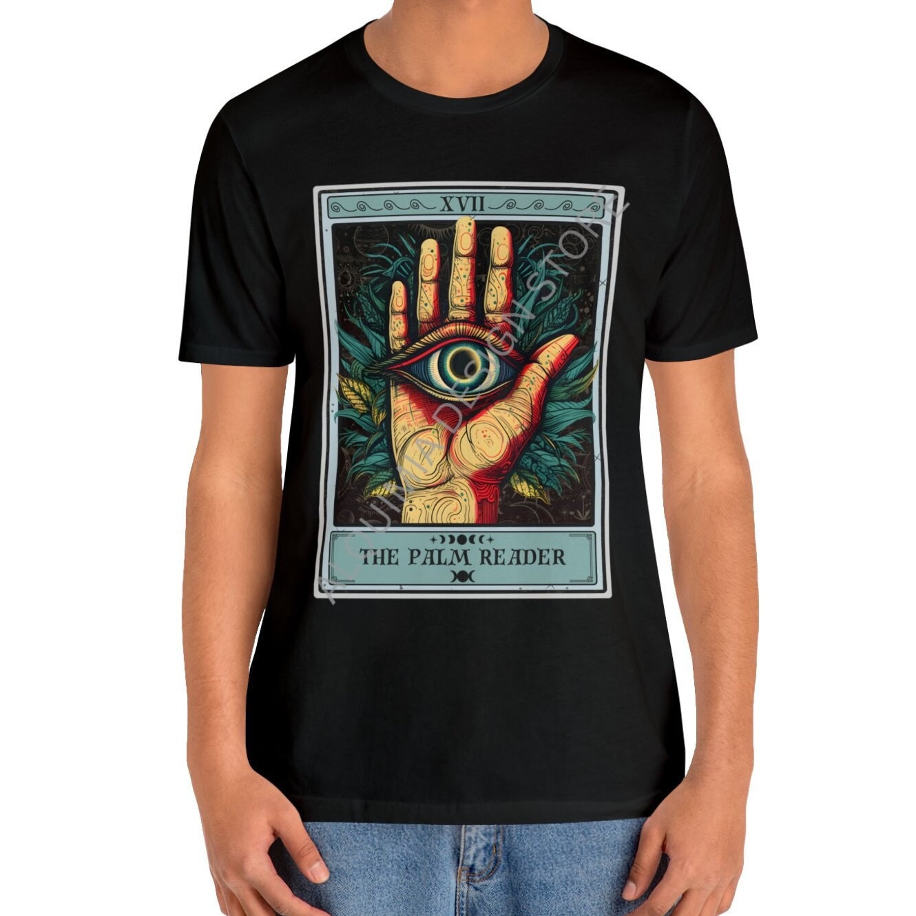 The Palm Reader Tarot Card Shirt, Psychic