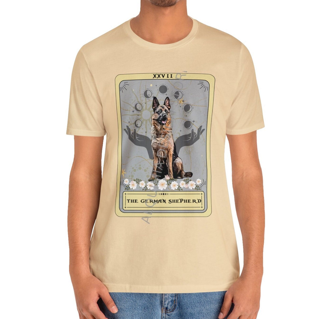 The German Shepherd Dog Tarot Card Shirt