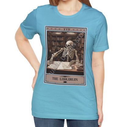 The Librarian Tarot Card Shirt, Book Lover