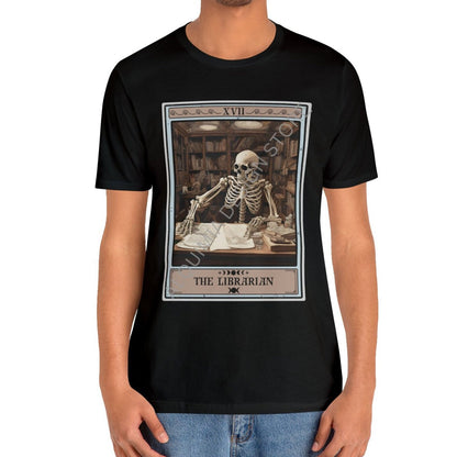The Librarian Tarot Card Shirt, Book Lover