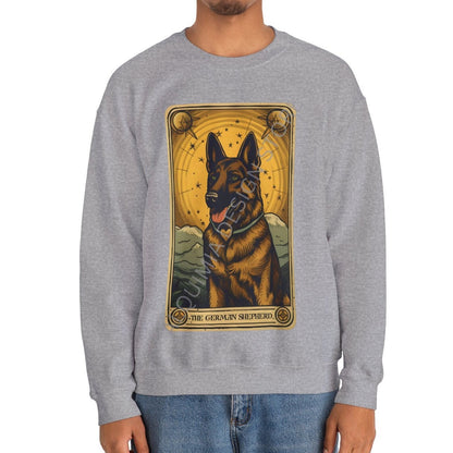 The German Shepherd Dog Tarot Card Sweatshirt