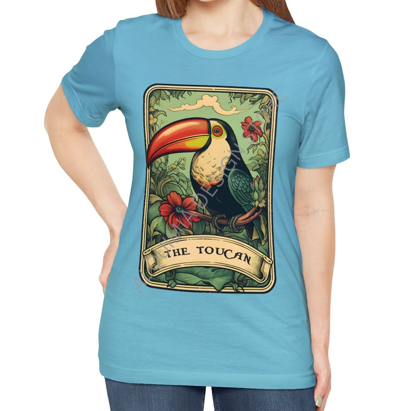 The Toucan Tarot Card Shirt, Bird Watching