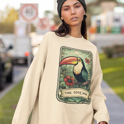 The Toucan Tarot Card Sweatshirt, Bird Lover