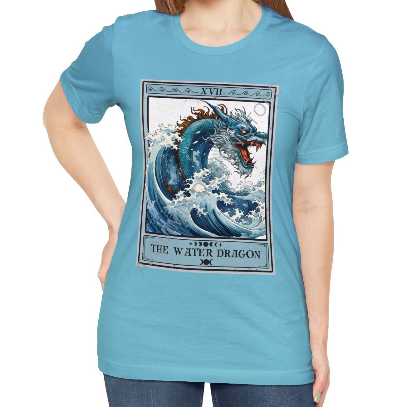 The Water Dragon Tarot Card Shirt, Year of The Dragon Chinese Zodiac