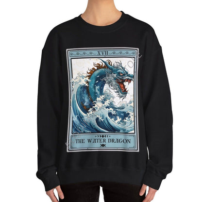 The Water Dragon Tarot Card Sweatshirt, Year of The Dragon Chinese Zodiac