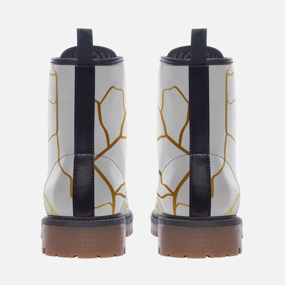 Kintsugi White Boots