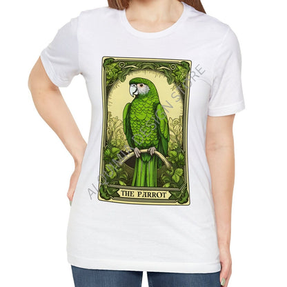 The Parrot Tarot Card Shirt, Bird Lover