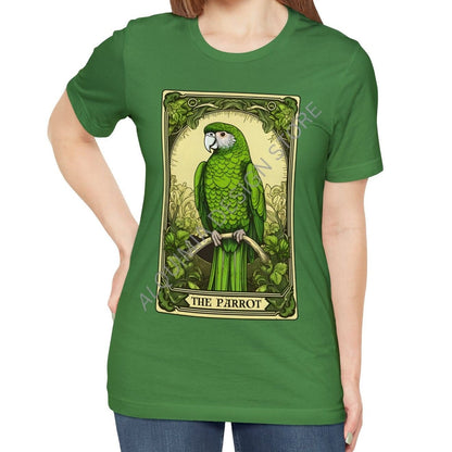 The Parrot Tarot Card Shirt, Bird Lover