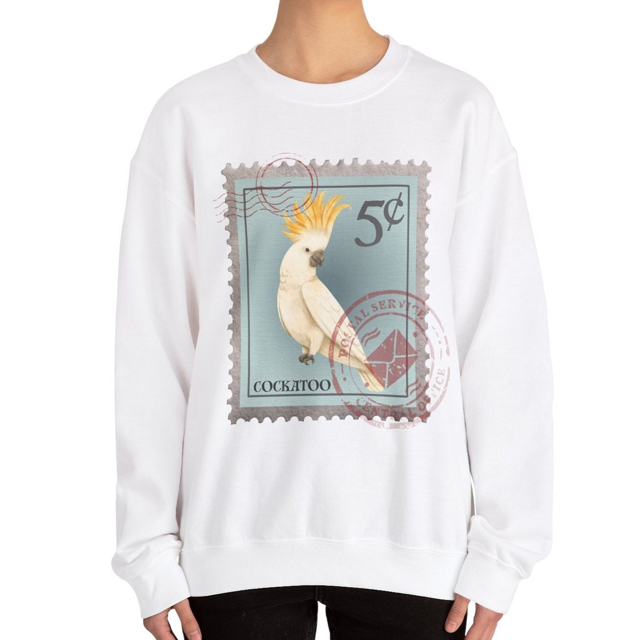 Cockatoo Post Stamp Sweatshirt