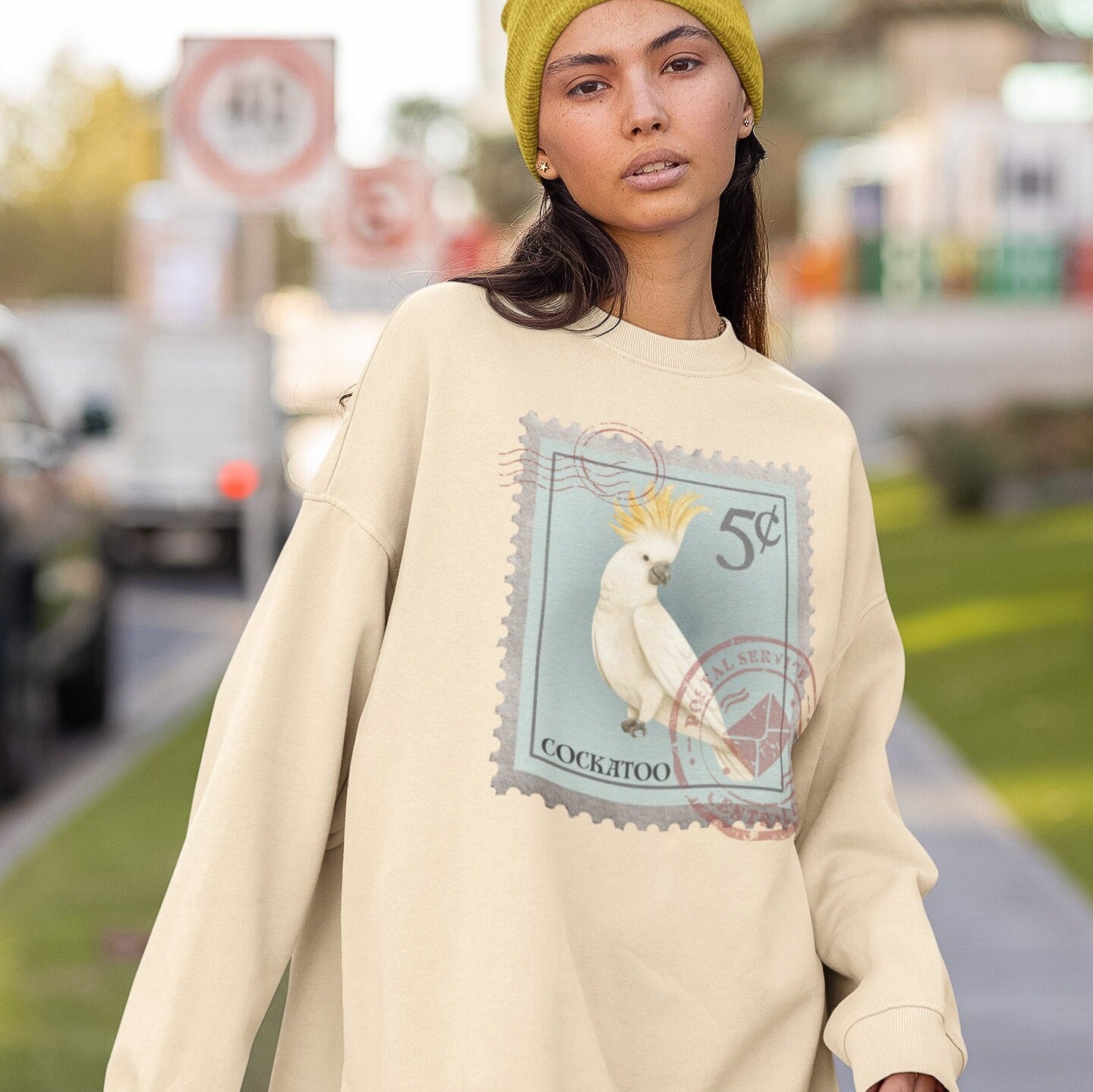 Cockatoo Post Stamp Sweatshirt