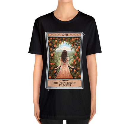 The Princess of Peaches Tarot Card Shirt, Peach Lover
