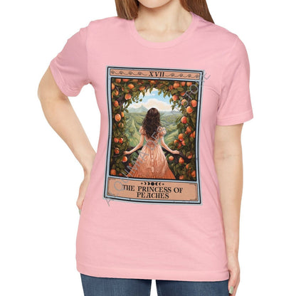 The Princess of Peaches Tarot Card Shirt, Peach Lover