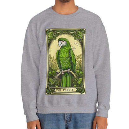 The Parrot Tarot Card Sweatshirt, Bird Lover