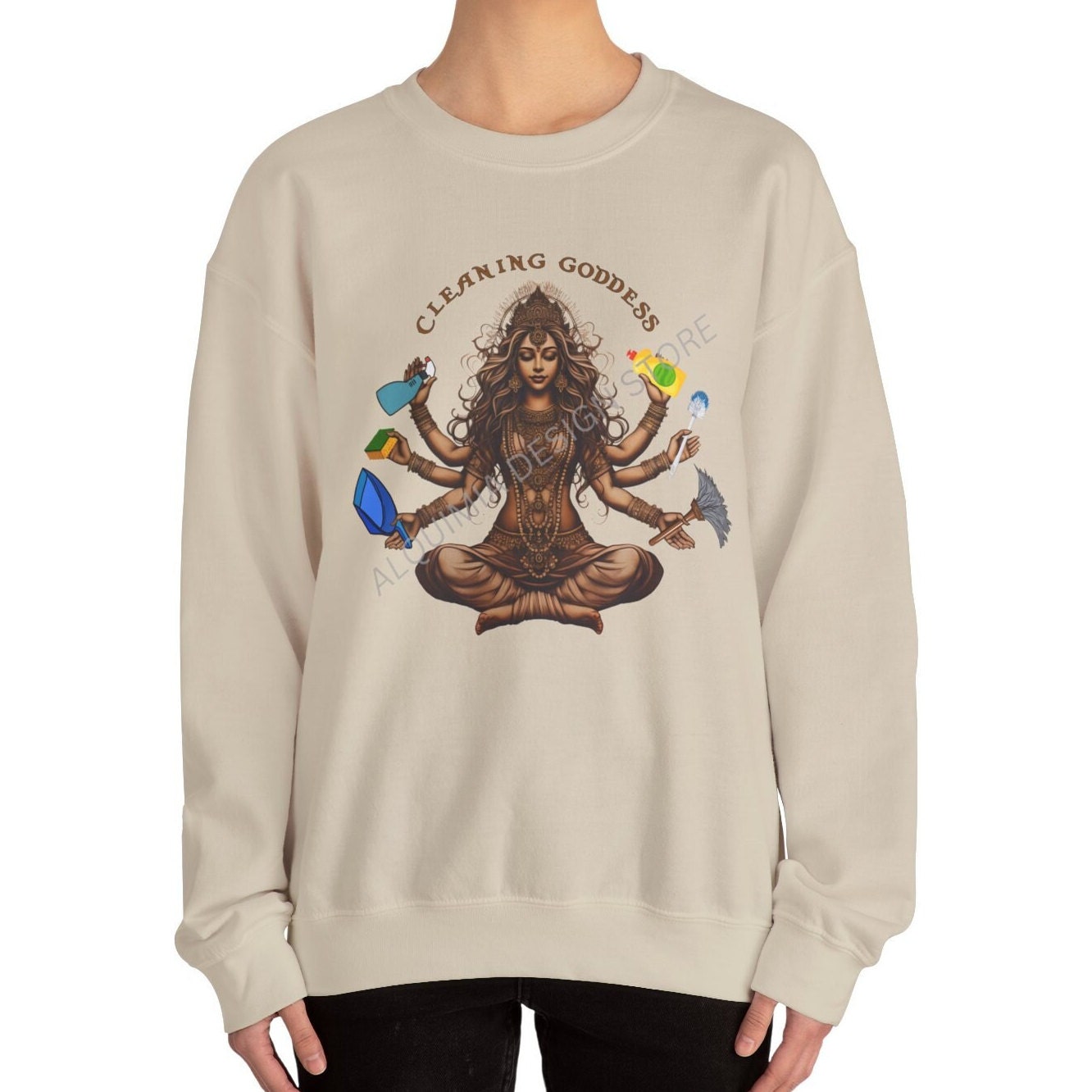 Cleaning Goddess Sweatshirt