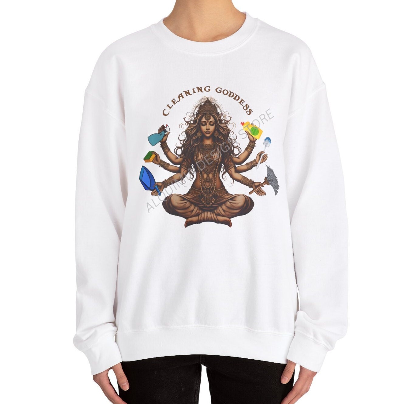 Cleaning Goddess Sweatshirt