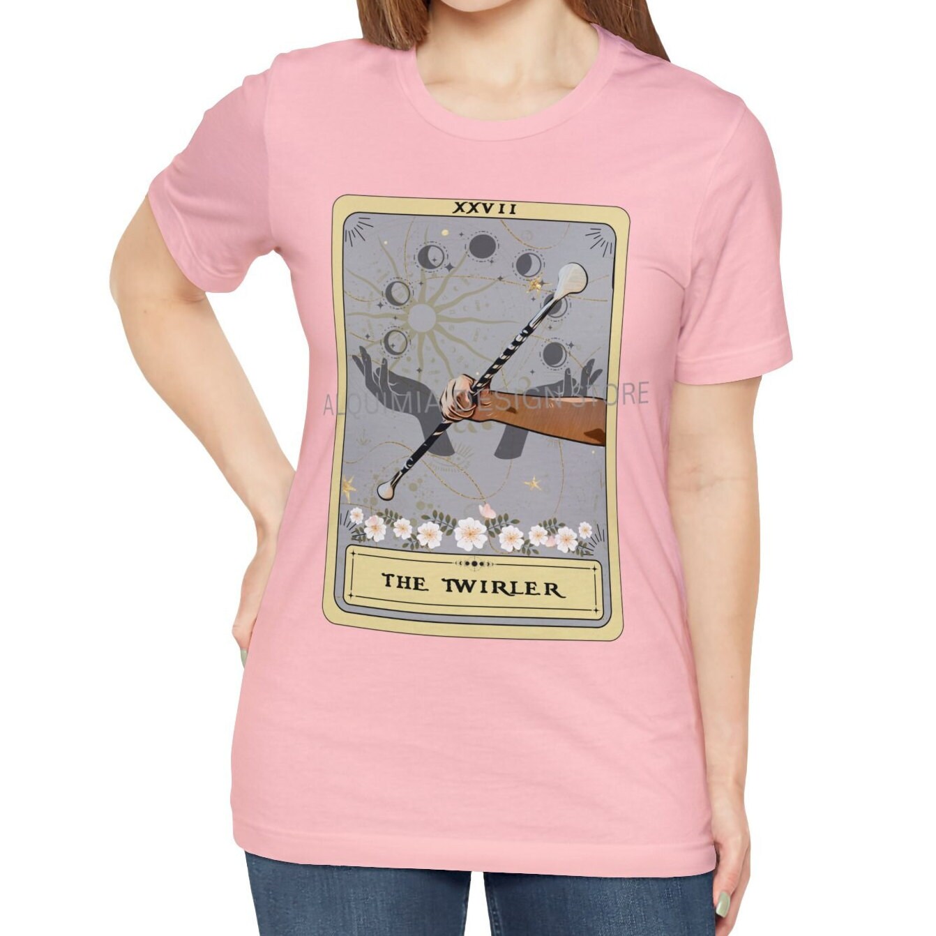 The Twirler Tarot Card Shirt, Baton Twirling