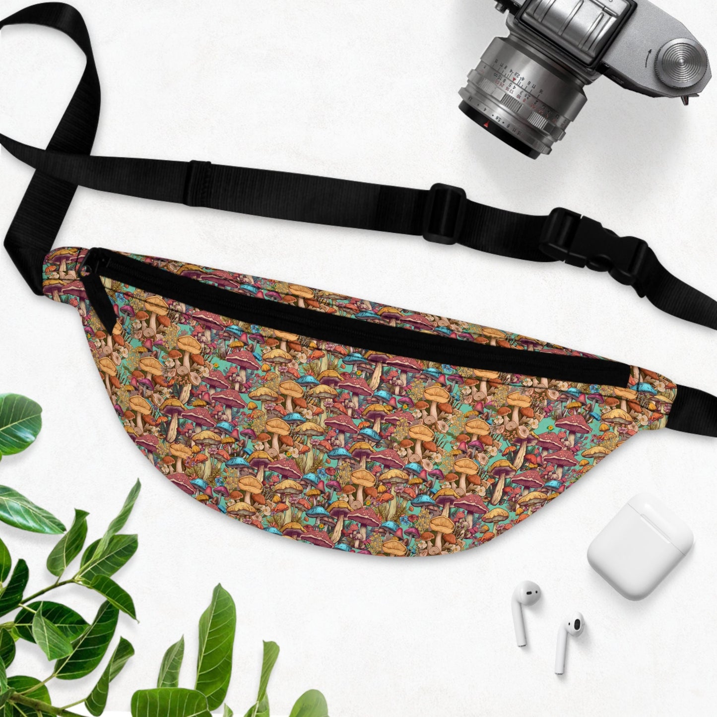 Mushroom Fanny Pack 14" x 6"
