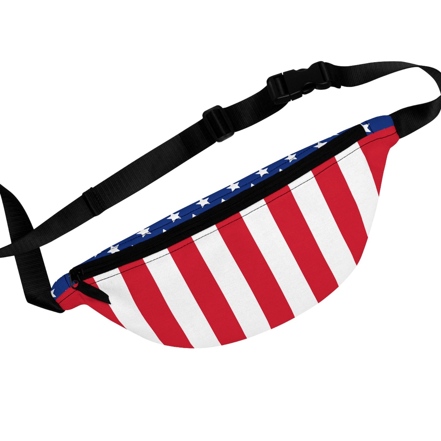 USA Flag Fanny Pack, American Flag 14" x 6" 4 Of July