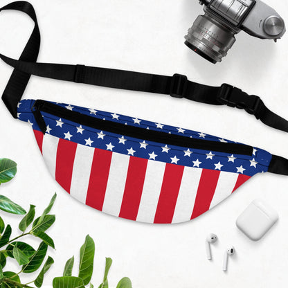 American Flag Fanny Pack