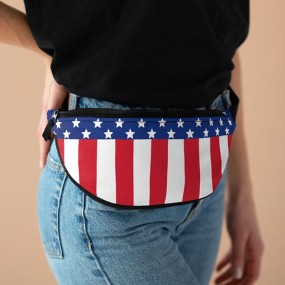 American Flag Fanny Pack