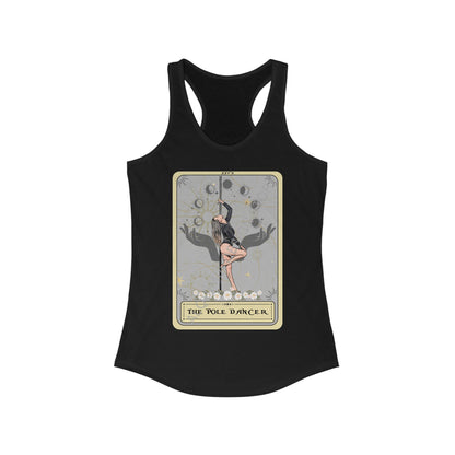 The Pole Dancer Tarot Card Tank Top Racerback