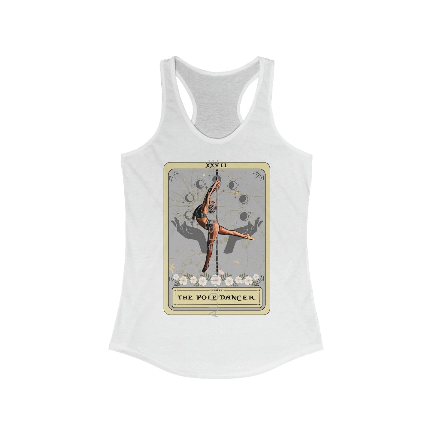 The Pole Dancer Tarot Card Tank Top Racerback