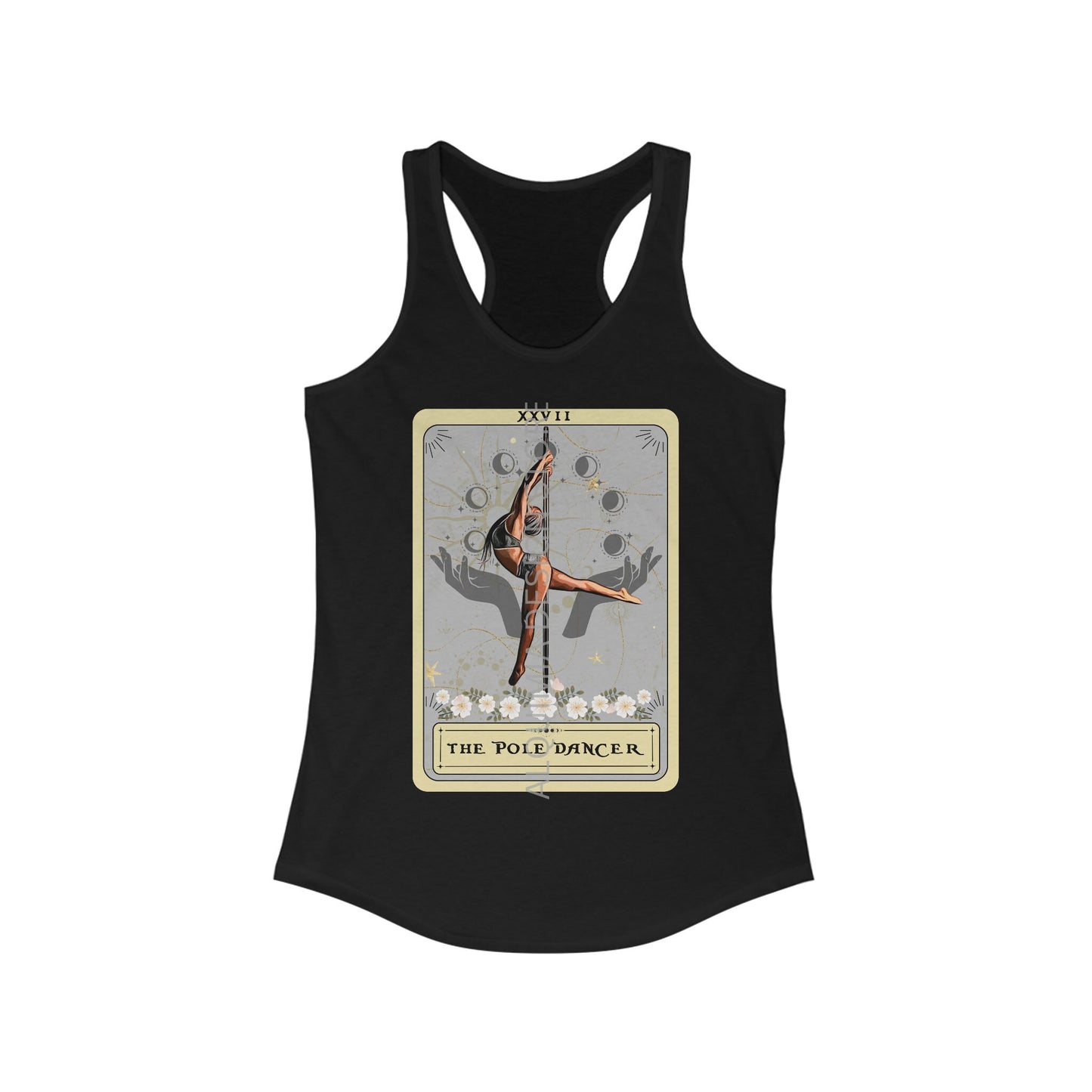 The Pole Dancer Tarot Card Tank Top Racerback