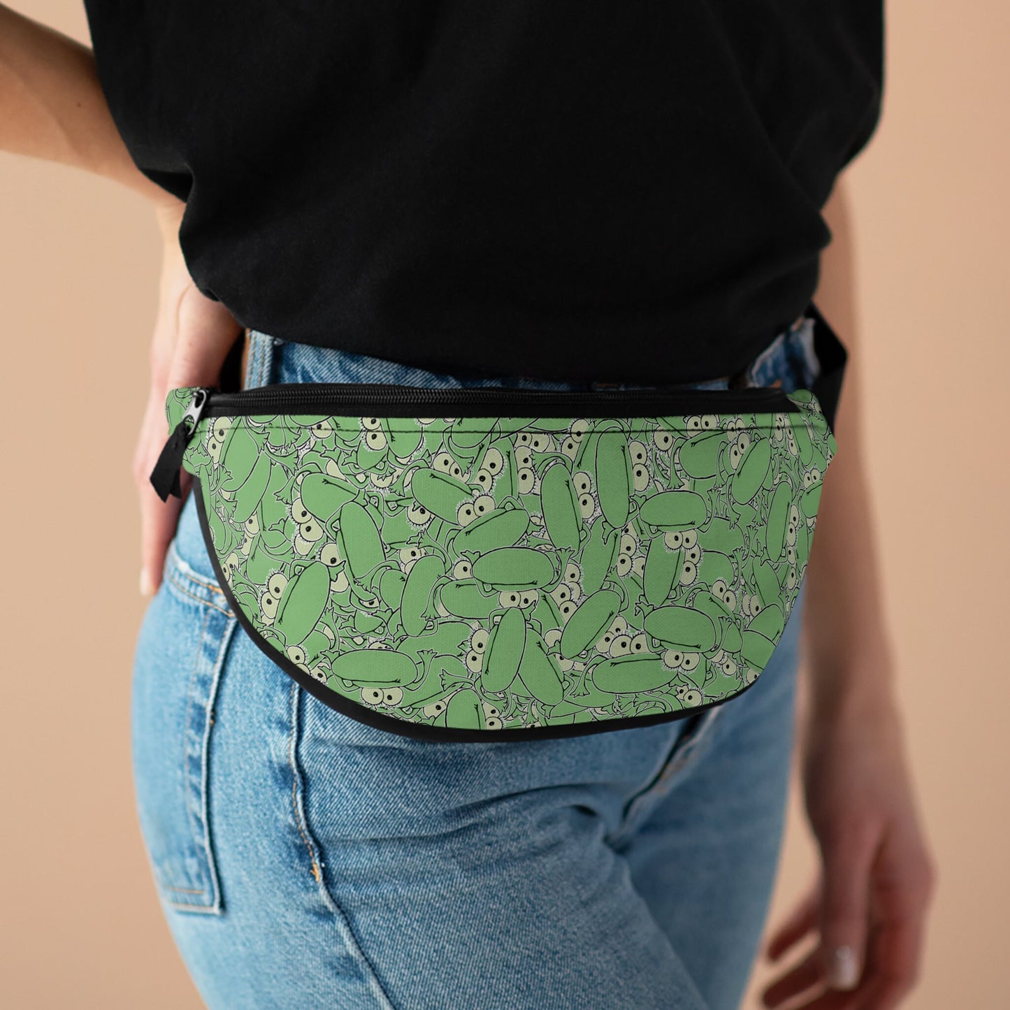 Frog Fanny Pack 14" x 6" Animal