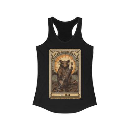 The Rat Tarot Card Tank Top