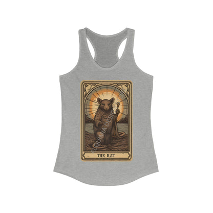 The Rat Tarot Card Tank Top