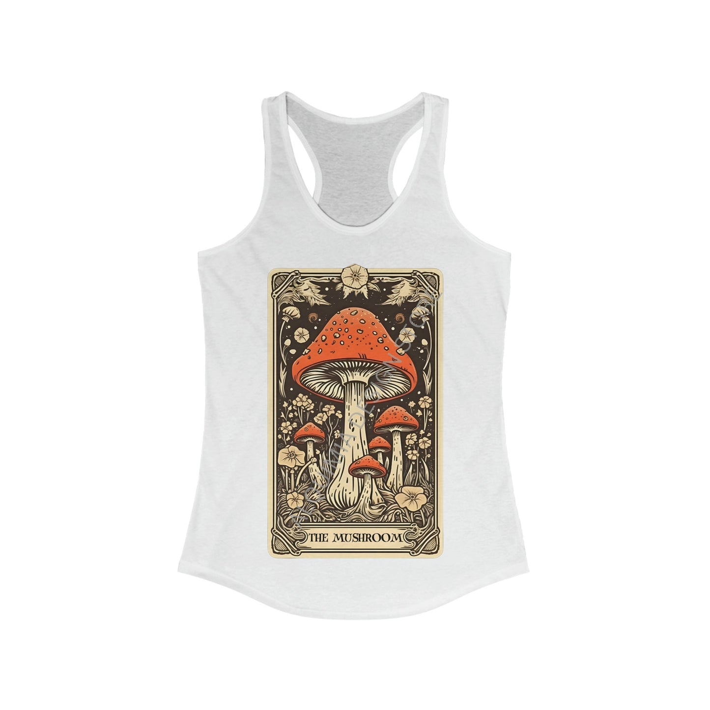 The Mushroom Tarot Card Tank Top, Mycology