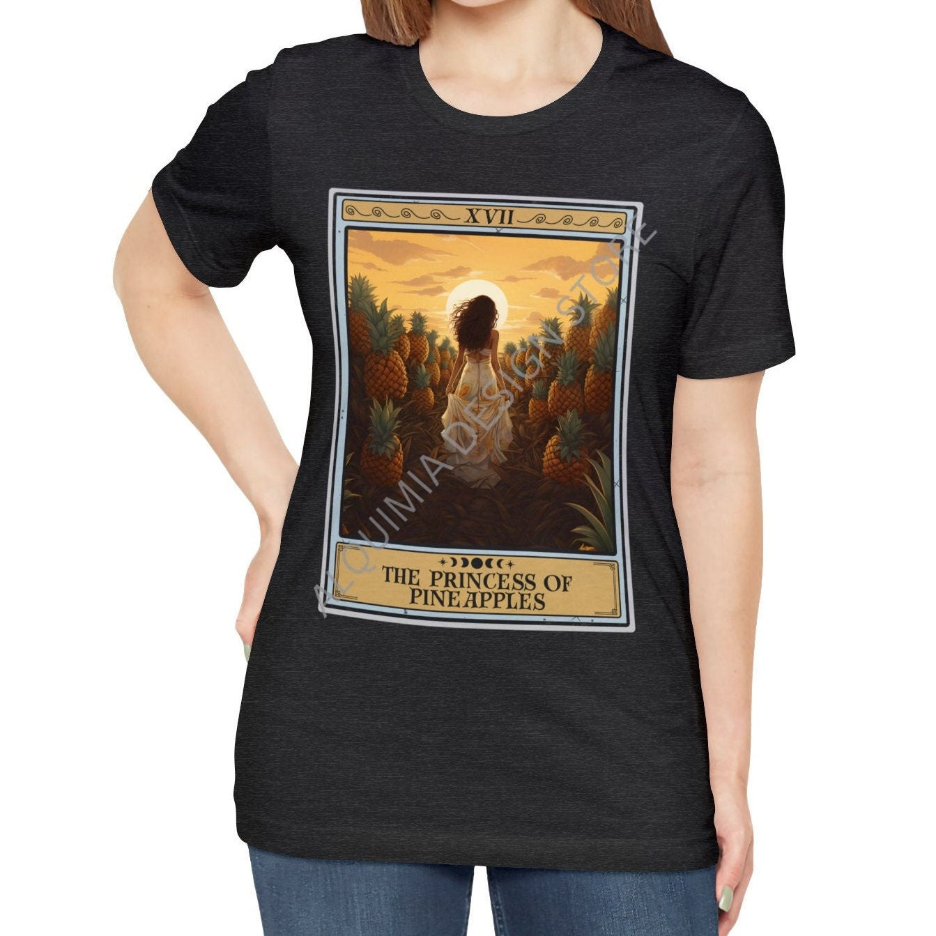 The Princess Of Pineapples Tarot Card Shirt, Pineapple