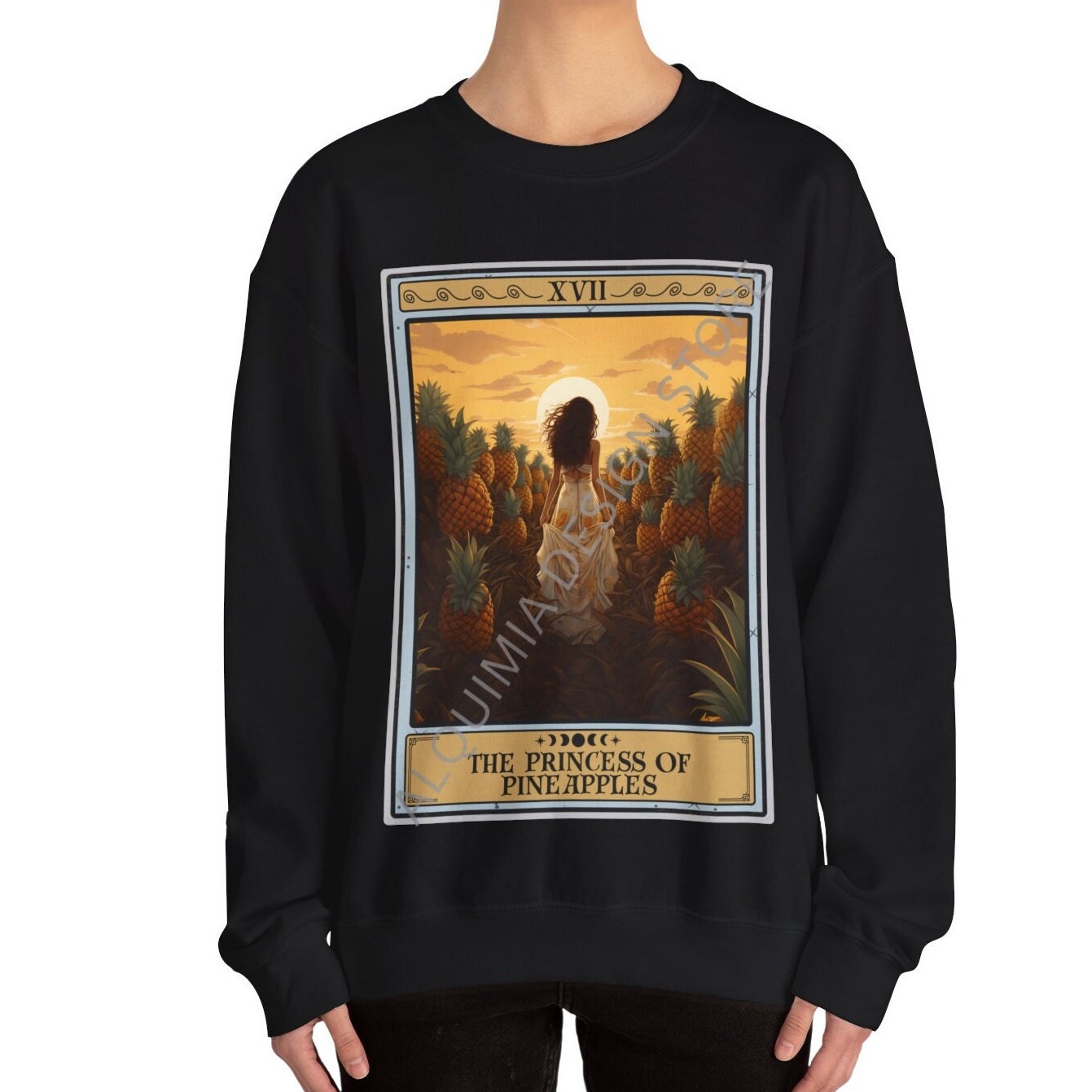 The Princess of Pineapples Tarot Card Shirt, Pineapple