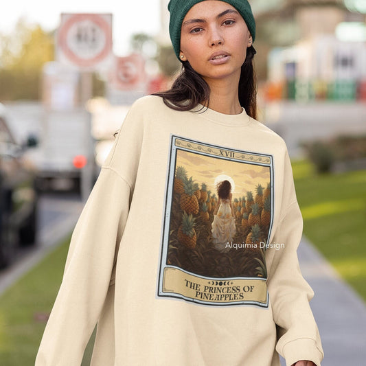 The Princess of Pineapples Tarot Card Shirt, Pineapple
