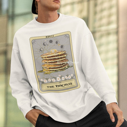 The Pancakes Tarot Card Sweatshirt, Breakfast