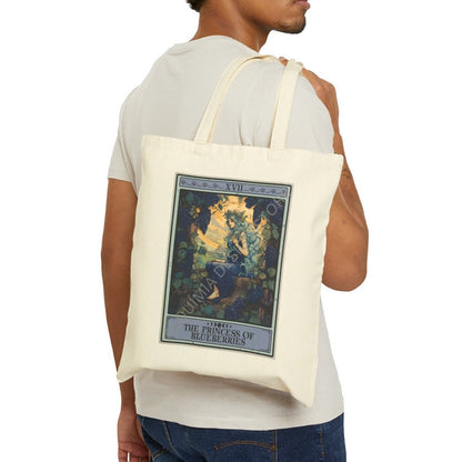 The Princess of Blueberries Tarot Tote Bag