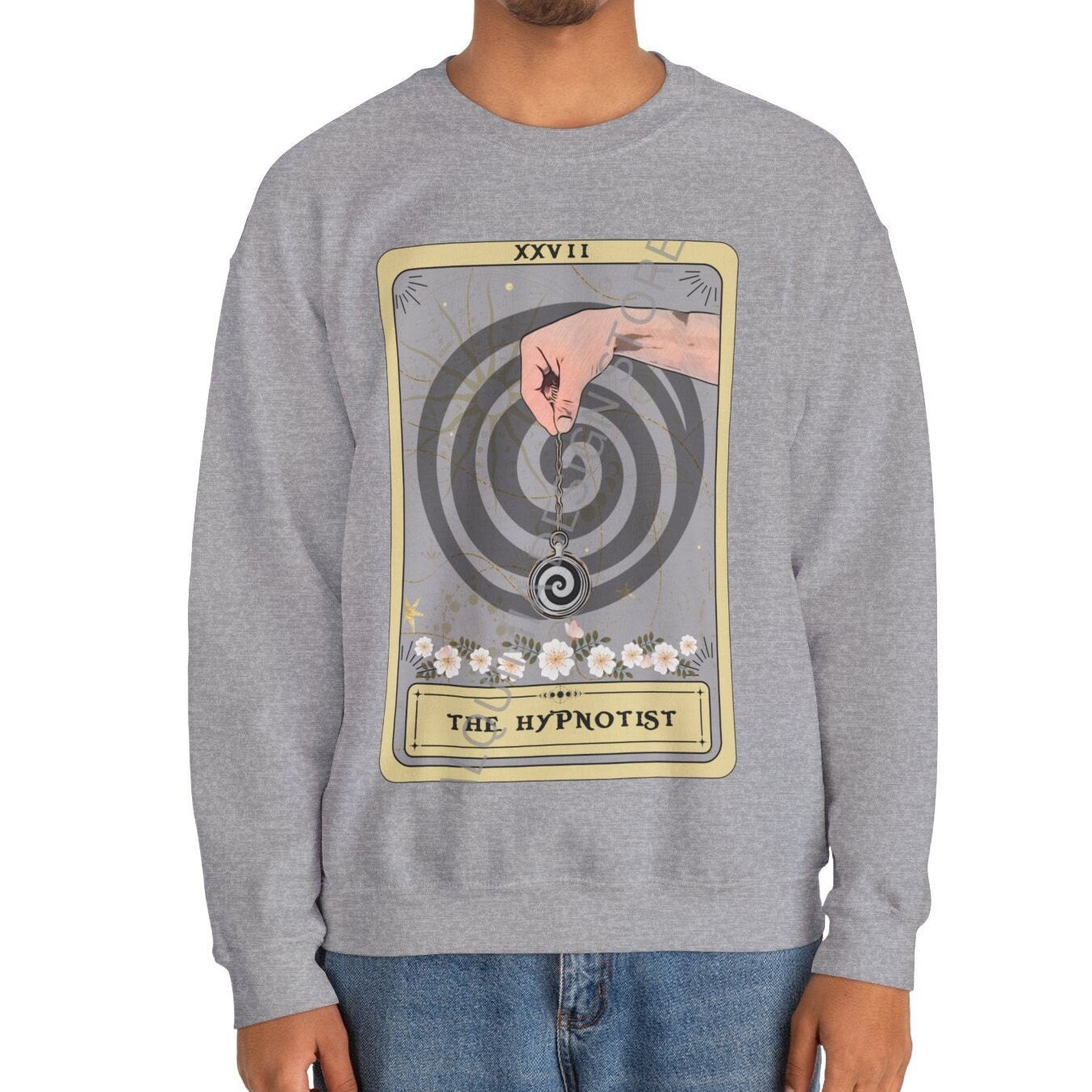 The Hypnotist Tarot Card Sweatshirt