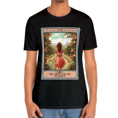 The Princess of Peaches Tarot Card Shirt, Peach Lover